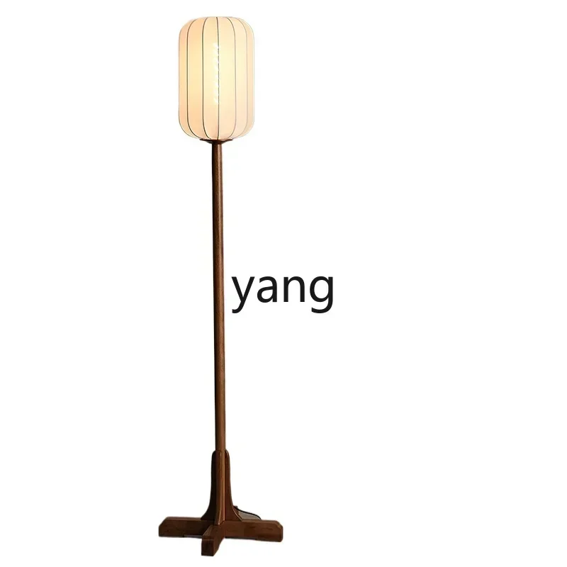 LH New Chinese Floor-to-ceiling Ornament Wabi Sansi Wind Zen Log Living Room Bedroom Ornament
