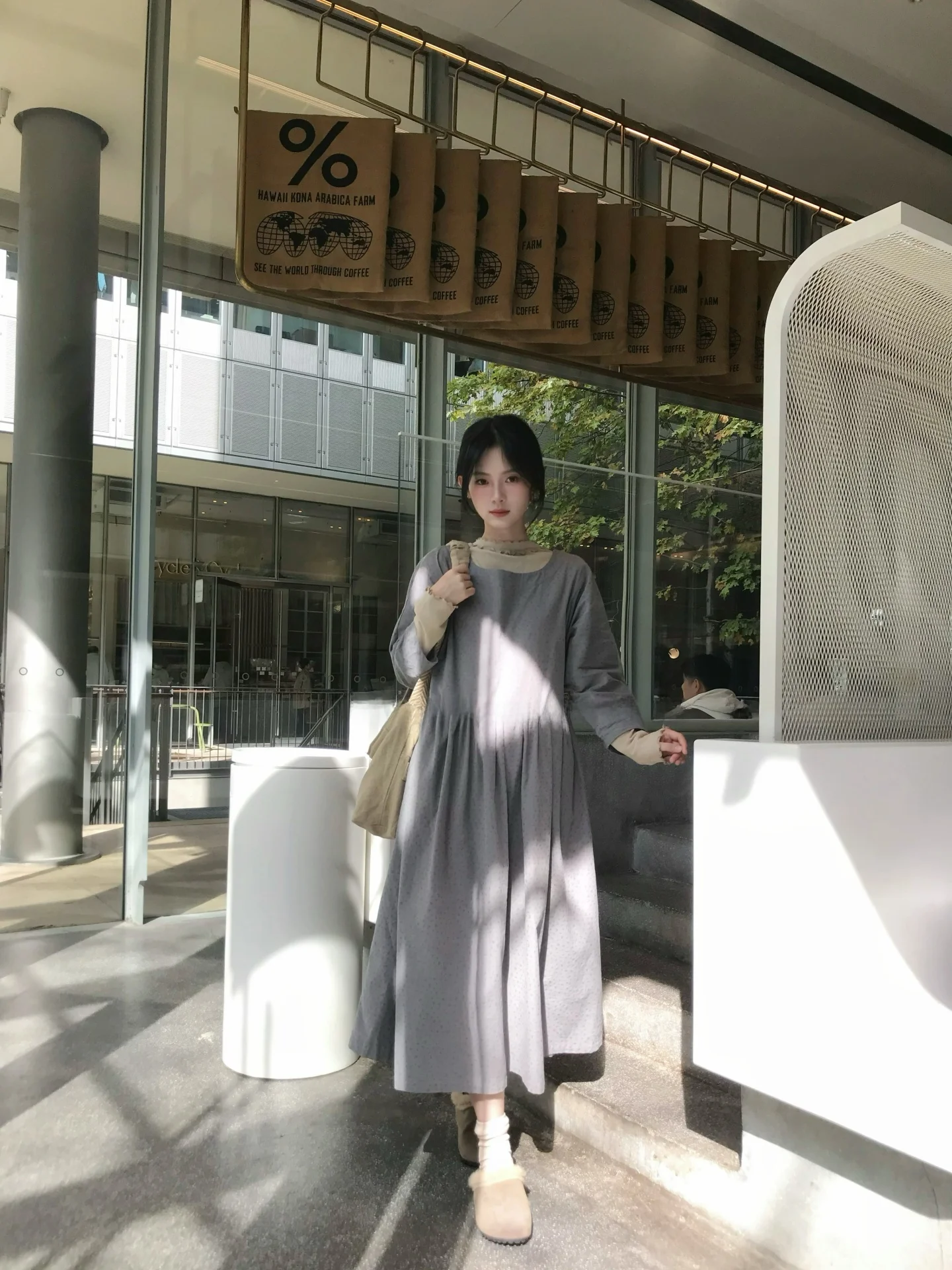 

Новая юбка Pinkstar op Spring New Cloud Mountain Dr из чистого хлопкового вельвета в холодных тонах, светло-голубая, с цветочным принтом, с завышенной талией, повседневная.