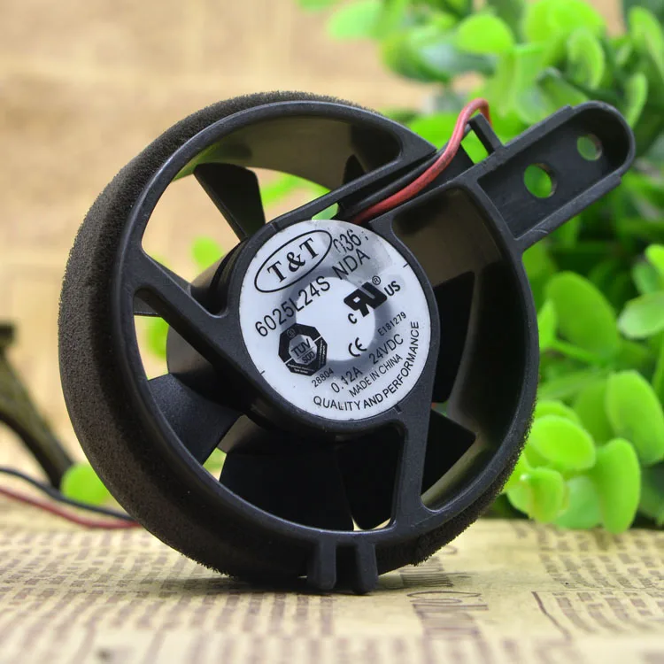 

NEW ORIGINAL 6025L24S NDA 24V 0.12A 6025 60*60*25 mm COOLING FAN
