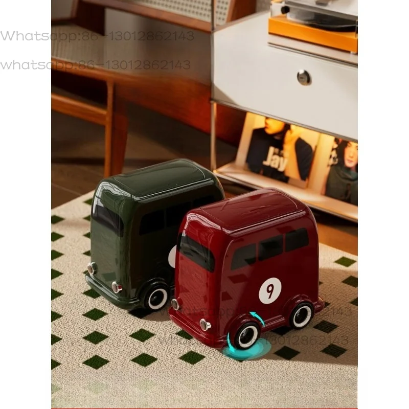 Trash can home 2026 new living room bedroom toilet high-value movable children's room gift