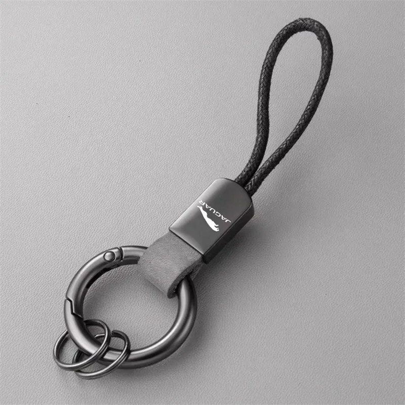 Car Logo Keychain Key Ring Pendant Auto Accessories for Jaguar XFL XEL E-PACE F-PACE F-TYPE XJ I-PACE X-X16 XE XK C-X75X-TYPE view 5