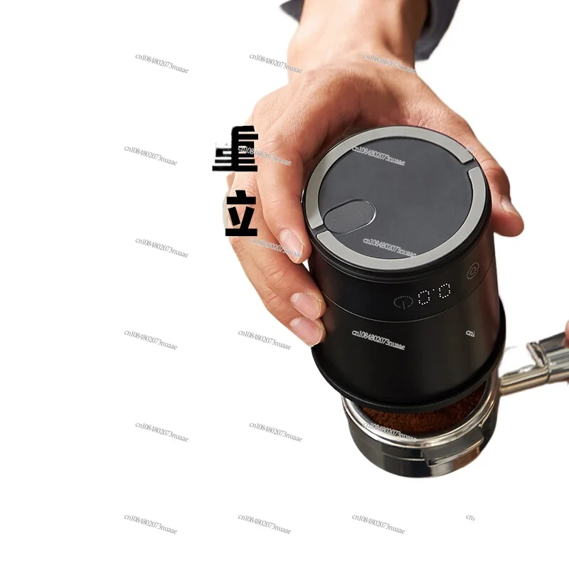 Hand-Made Italian Coffee Electronic Scale, Grinding Powder Dispenser, with Connecting Powder Cup Devices, 58mm