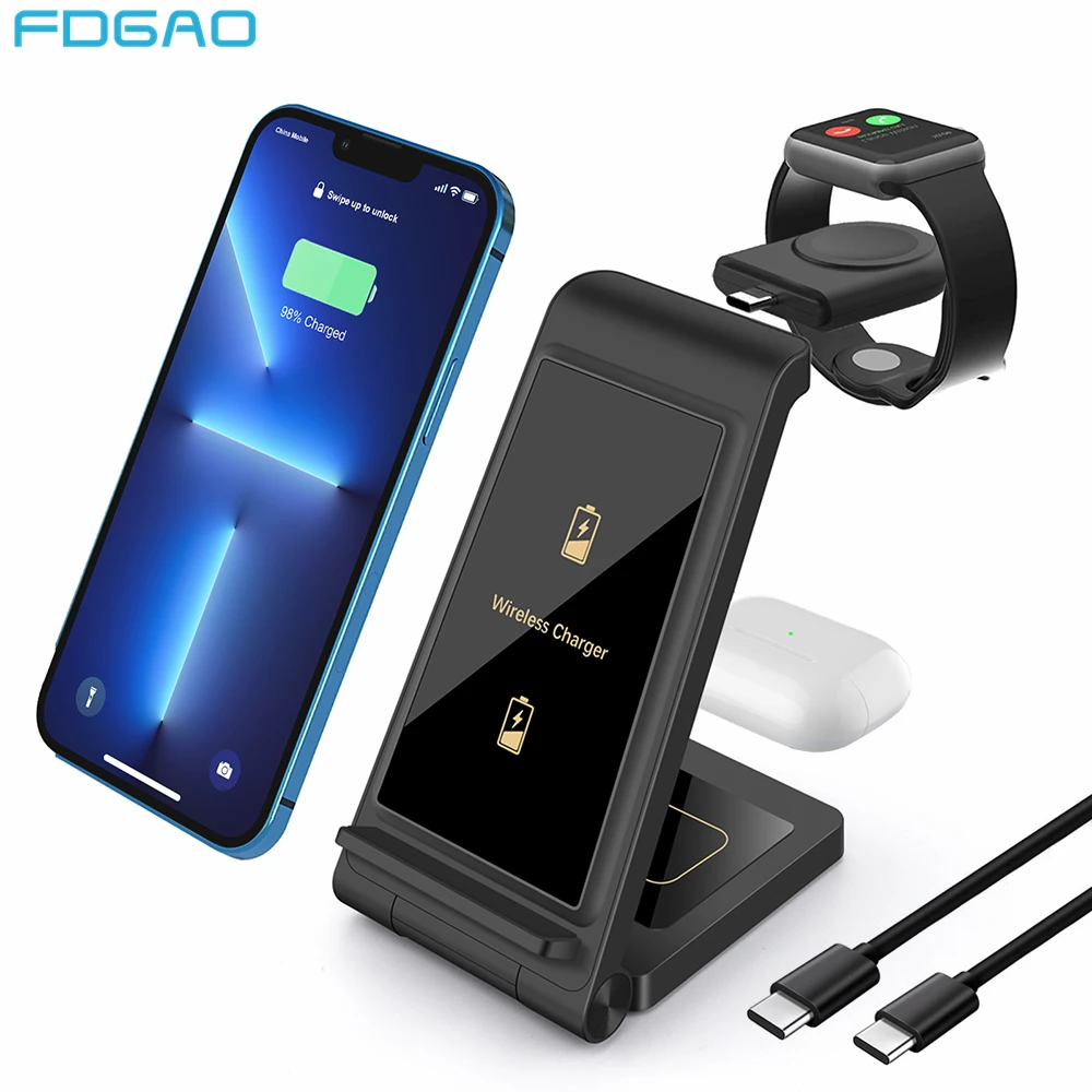 3-in-1 Wireless Charging Stand 20W