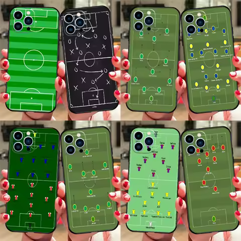 Football Soccer Tactics Time Case For Samsung Galaxy S24 FE S21 S22 S23 S25 Ultra S9 S10 Plus S20 FE S23 FE Phone Cover