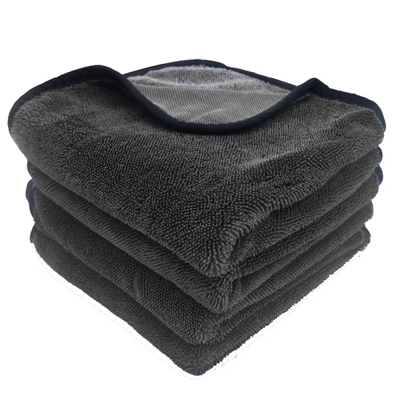 40x60 40x100cm Microfiber Car Wash Towels Double Drying Microfibre Care Detailing Auto Cleaning Polishing Super Absorbent Cloth