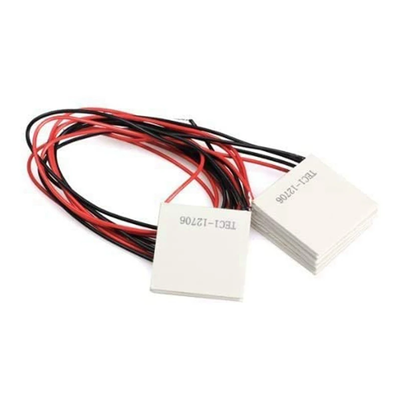 5 morceaux d'ailerons de refroidissement de refroidisseur d'eau du TEC1-12706 40X40mm de semi-conducteur pour l'équipement de refroidisseur de distributeur d'eau