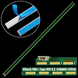 New LED backlight strip for 49LF5400 49LF5410 49LF5900 49LF6900 49UF6907 49LF590V 49LF540V MAK63267301 G1GAN01-0791A 100%NEW
