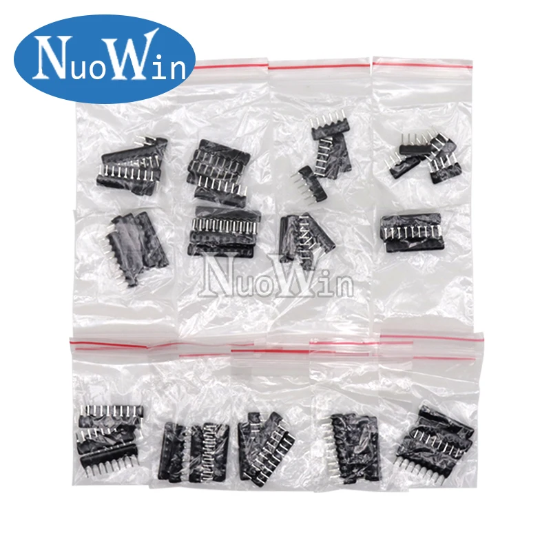 

65Pcs/Lot 13valuesX5pcs Resistor Network Array Assort Kit 9A103 9A102 9A472 9A221 6A103 8A103 9A331 9A471 10A103 7A103 5A103