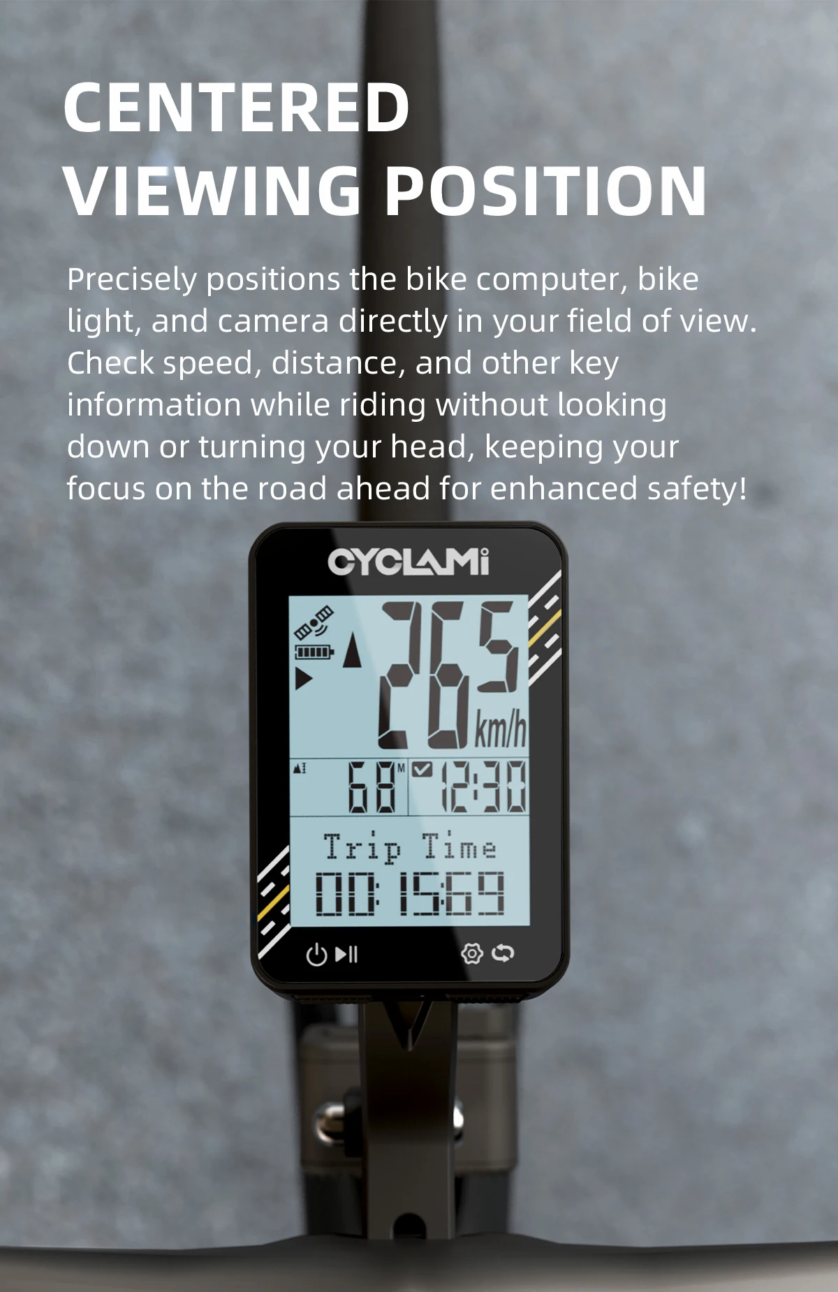CYCLAMI Fahrradhalterung Verlängerung Sportkamera GoPro Scheinwerfer Fahrradcomputer-Halterung für Garmin Bryton Wahoo Fahrradzubehör – Detail 5