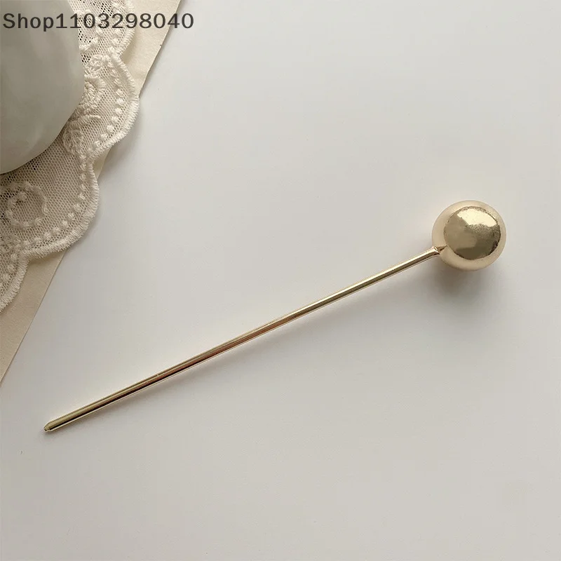 2022 Nuovo Koren Forcine Per Capelli per Le Donne Oro Forcella Disco Barrette Clip Bastoni Per Capelli Un carattere Copricapi Da Sposa Accessori Per Capelli