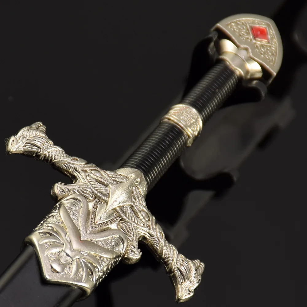 30cm Longclaw Sewing Needl Oathkeeper Medieval Game Movie Peripherals Metal Melee Samurai Sword Model Weapons Crafts Gifts Toys