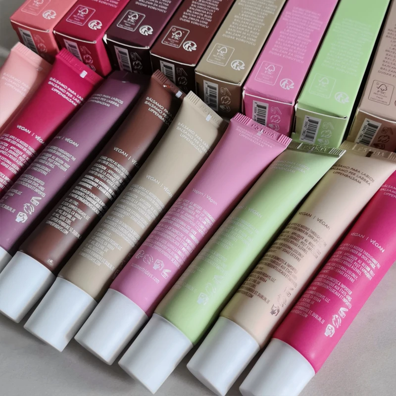 Hot Summer Limited Lip Balm Moisturize Mirror Lip Gloss Birthday Cake Strawberry Soft Serv Smell Lipstick Transparent Lip Makeup