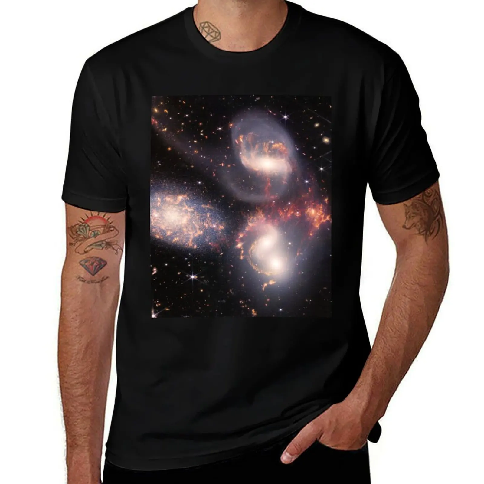 Stephan’s Quintet T-Shirt Fashion Letter Print T-Shirt