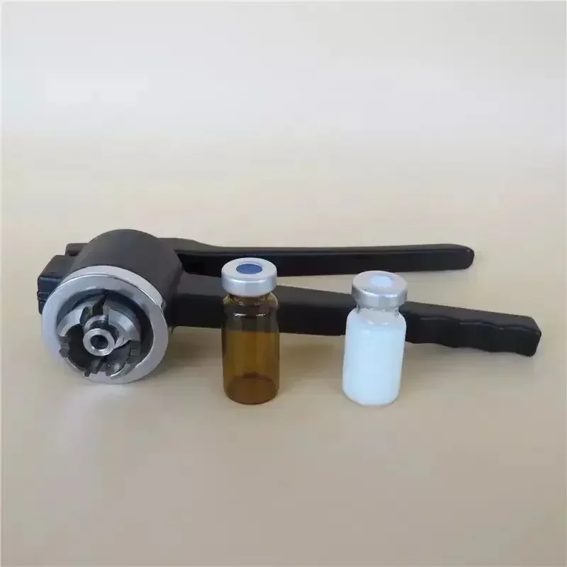 ZONESUN Manual Decapper Tool for Removing Aluminum Caps on 11/13/20mm Vials and Glass Bottles