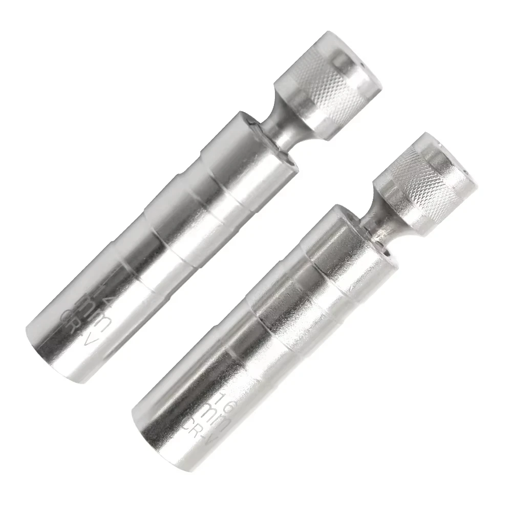 Universeller Magnetischer Zündkerzenhalter Dünnwandiges Universalgelenk 14/16mm Kfz-Reparatur Zündkerzen-Demontagewerkzeug