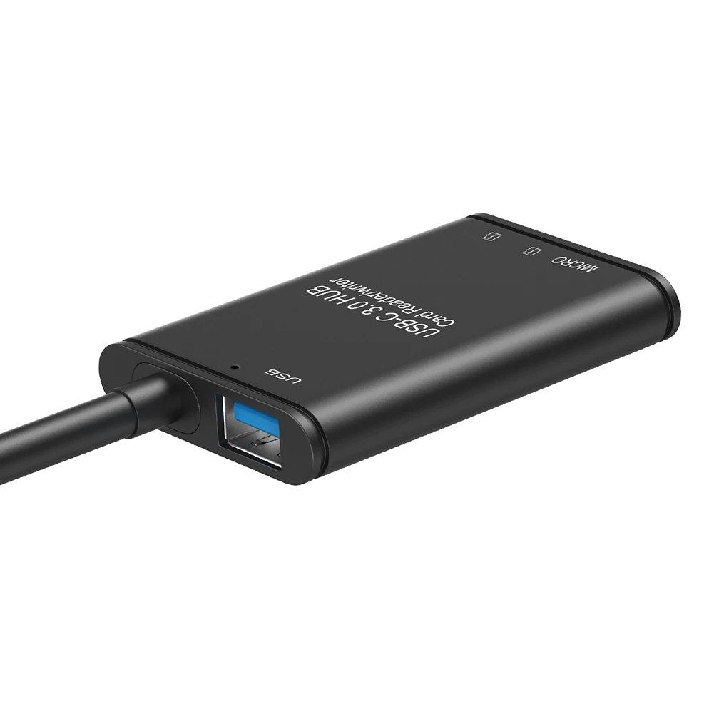 2 في 1 قارئ بطاقات الذاكرة USB نوع 3.1 C إلى USB 3.0 OTG محول أجزاء سلامة الكمبيوتر المنزلية للكمبيوتر المحمول