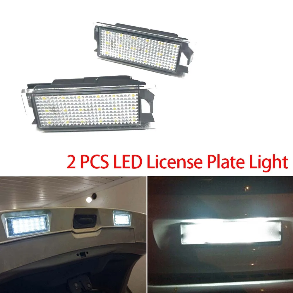 

Автомобильный светодиодный светильник номерного знака для Renault Clio 3 4 Espace 5 Kangoo 2 Koleos 2 Kadjar Laguna 3 Master Megane Trafic Twingo