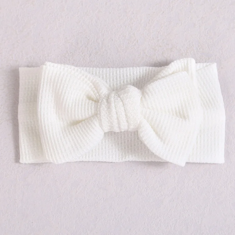 Cute Baby Girl Headbands Soft Elastic Bow Headband Photo Props Hair Accessories for Infant