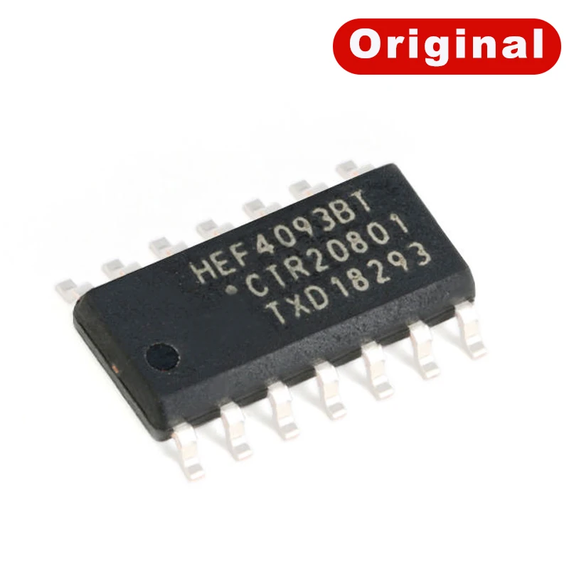 20PCS Genuine HEF4093BT HEF4093BT,653 HEF4093BT,652 HEF4093BT-Q100,118  SOIC-14 Logic Gates IC