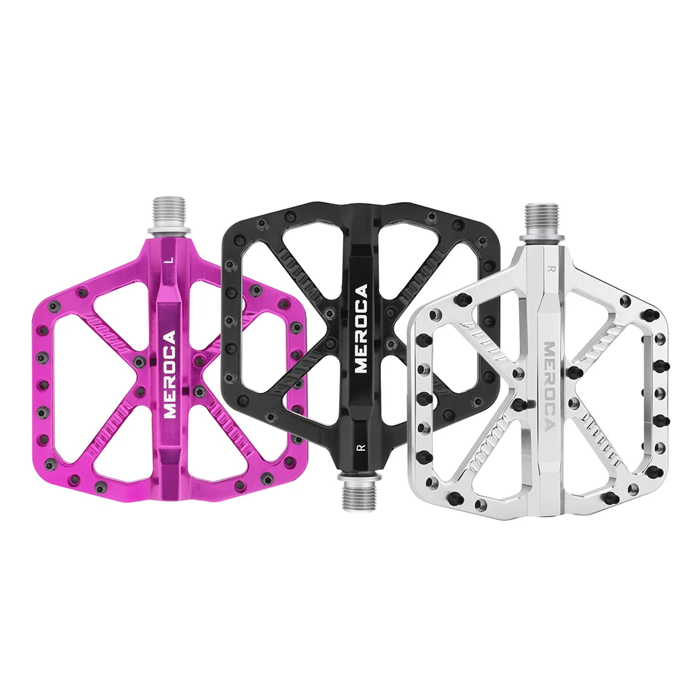 

Алюминиевый сплав 9/16 дюйма с герметичным подшипником, педали для треккинговых велосипедов, противоскользящая педаль для горного велосипеда MTB