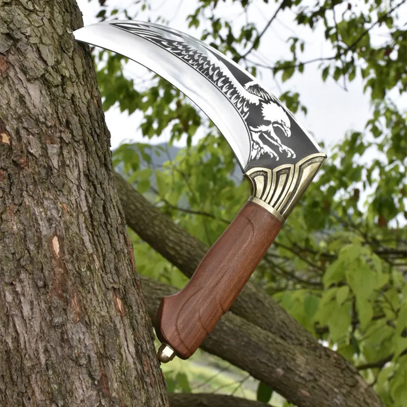 أداة EDC يدوية جديدة متعددة الوظائف عالية الجودة مصنوعة يدويًا للحديقة الخارجية لإزالة الأعشاب الضارة والقطع #5