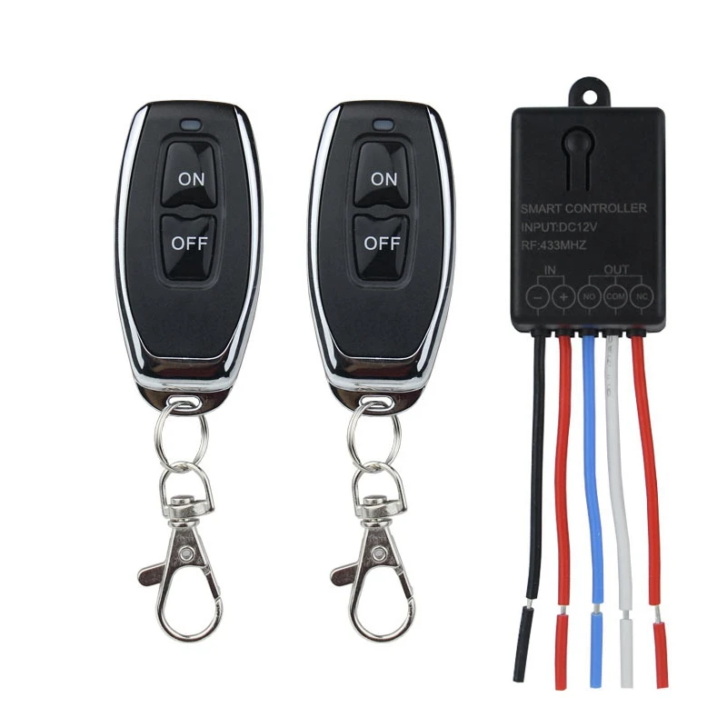 AP-Wireless Remote Control Switch DC 12V 1 Channel Receiver Module,