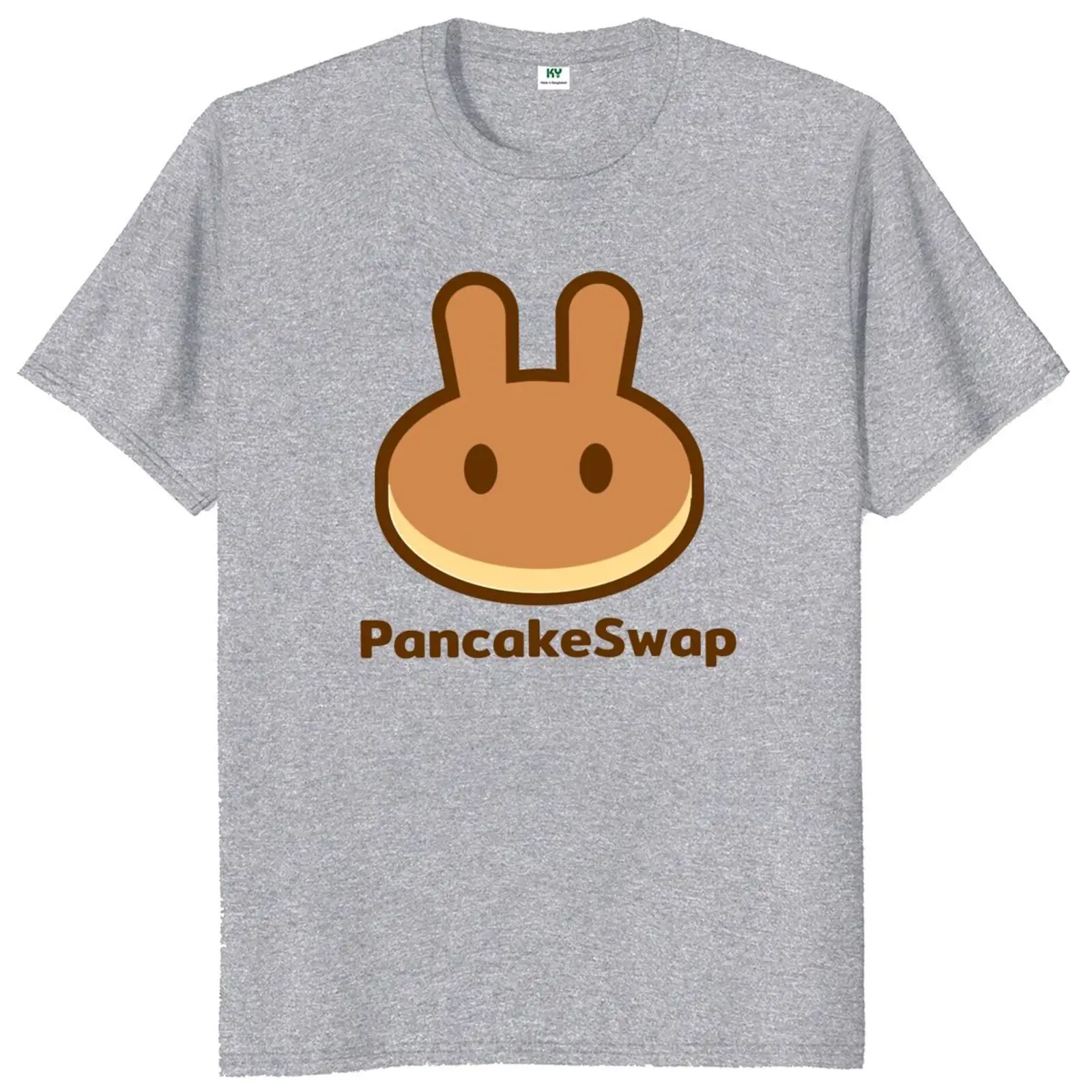 Pancakeswap Crypto T Shirt Pancakeswap CAKE Cryptocurrency Bitcoin BNB Lovers T-Shirt 100% Cotton Men Women Camiseta