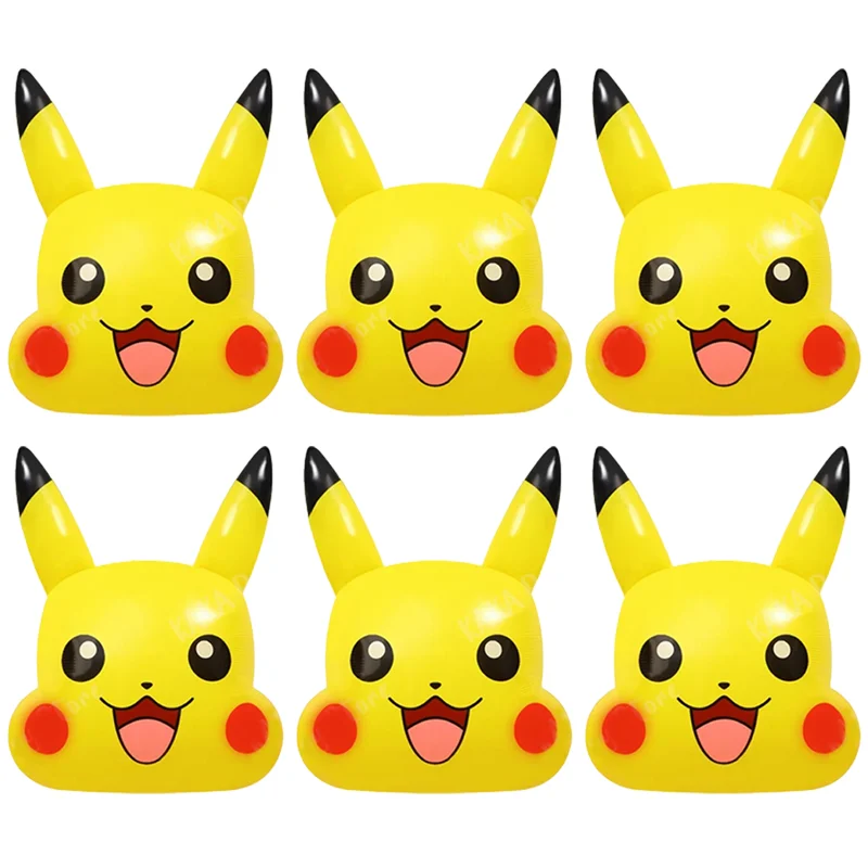 18Inch Anime Pokemon Balloon Children Happy Birthday Party Cute Cartoon Aluminum Film Balloons Partys Kids Birthday Gifts Toys