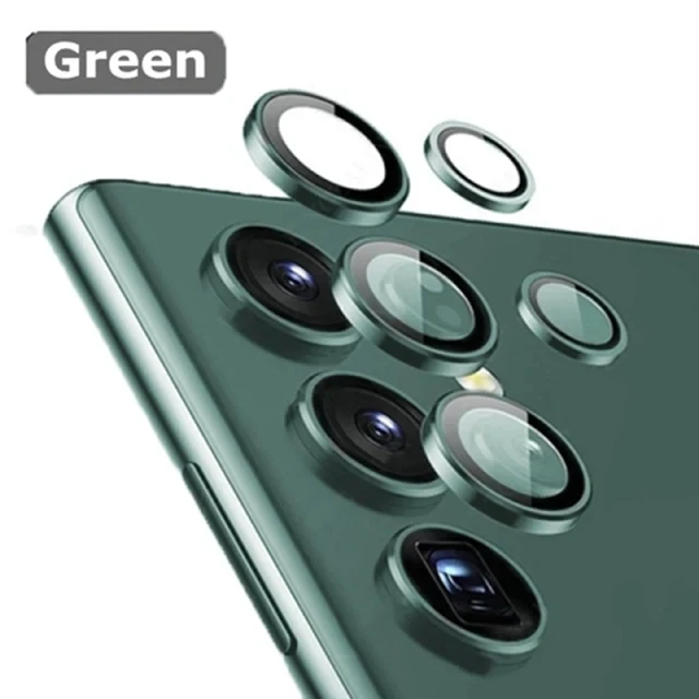 Kameraring für Samsung Galaxy S25 S24 Plus S23 Displayschutzfolie Objektivdeckel GlassS24+ S23+ S23 Fe Rückseite Objektiv