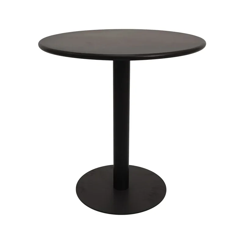 Leisure Garden Aluminum Furniture Catering Carbon Steel Disc Table