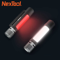 NexTool Outdoor 6in1 LED Flashlight Ultra Bright Waterproof Light Zoomable Portable Emergency Camping Light Tactical Flashlight