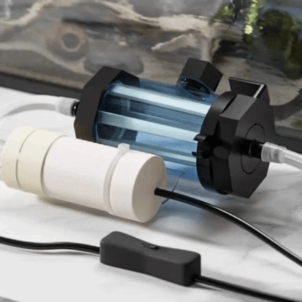 USB Powered Aquarium Water Changer Electric Low Noise Fish Tank Feces Suction Pump Strong Suction with Extension Tube