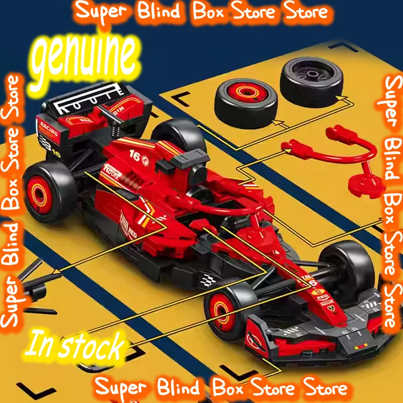 

Sembo Block Formula Racing Car Building Blocks Assembly Educational Collectible Display Model Gift For Boys Girls Birthday Gift