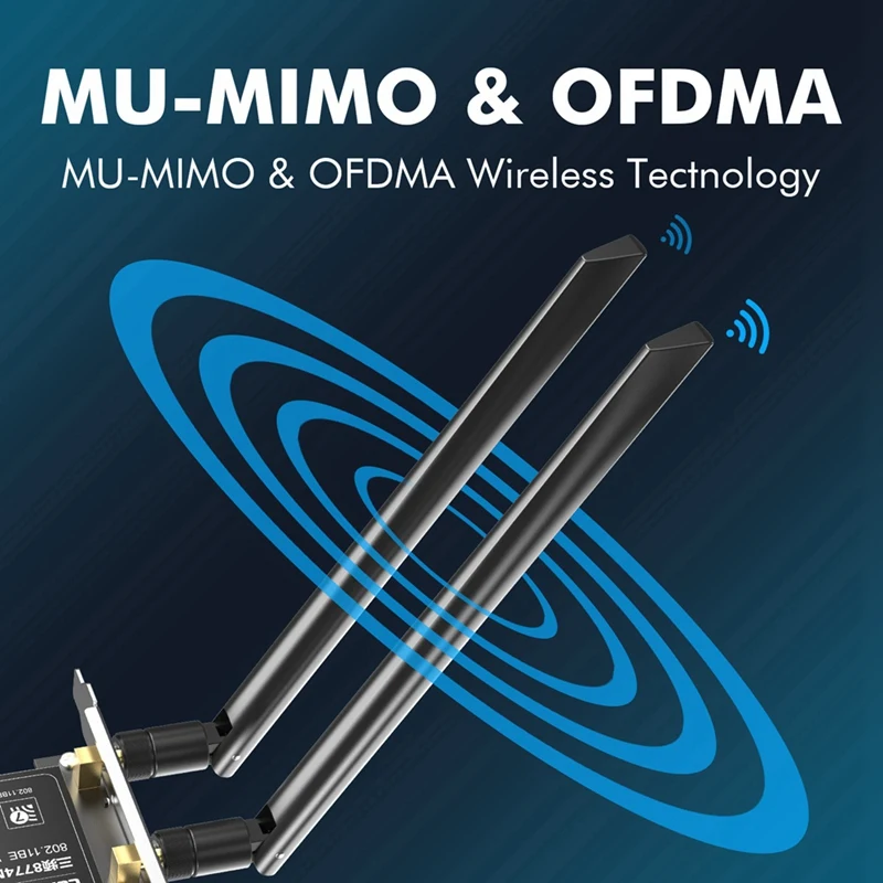 Hot TTKK  CF-BE200 Wifi7 PCI-E Wireless Adapter Tri-Band 8774Mbps Bluetooth 5.4 Slot Network Card For PC Win11 Win 10 Lin