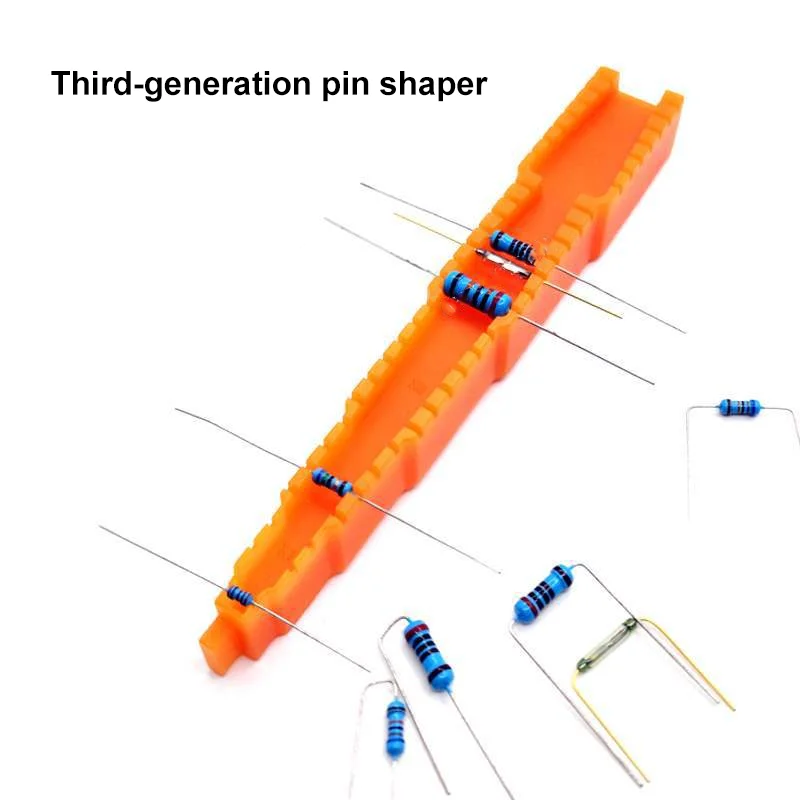 Pince pliante murale pour plier les transistors/résistances - Accessoires de voiture pour pliage de fils de résistance de précision avec espacement de trous de 8 mm