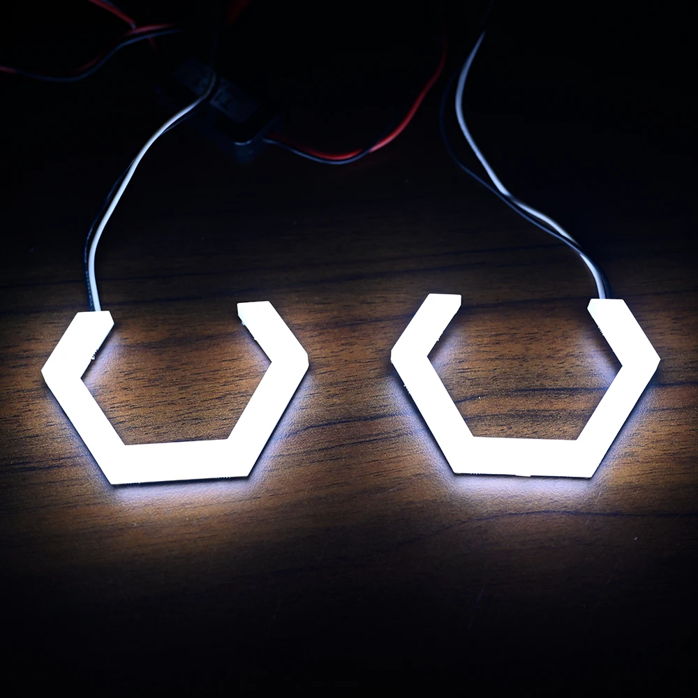 

Factory Price Angel Eyes Car Cover Headlights T7-70-W White Car Bulb Lens Cover Others Car Accessories 2024