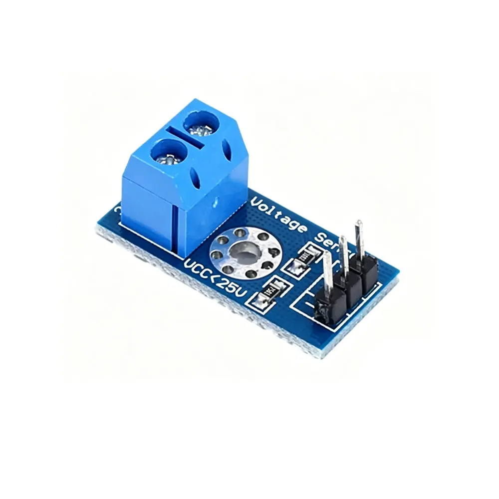 Module de capteur de tension standard DC 0-25V pour électronique intelligente, briques électroniques de test, robot intelligent pour kit DIY Arduino