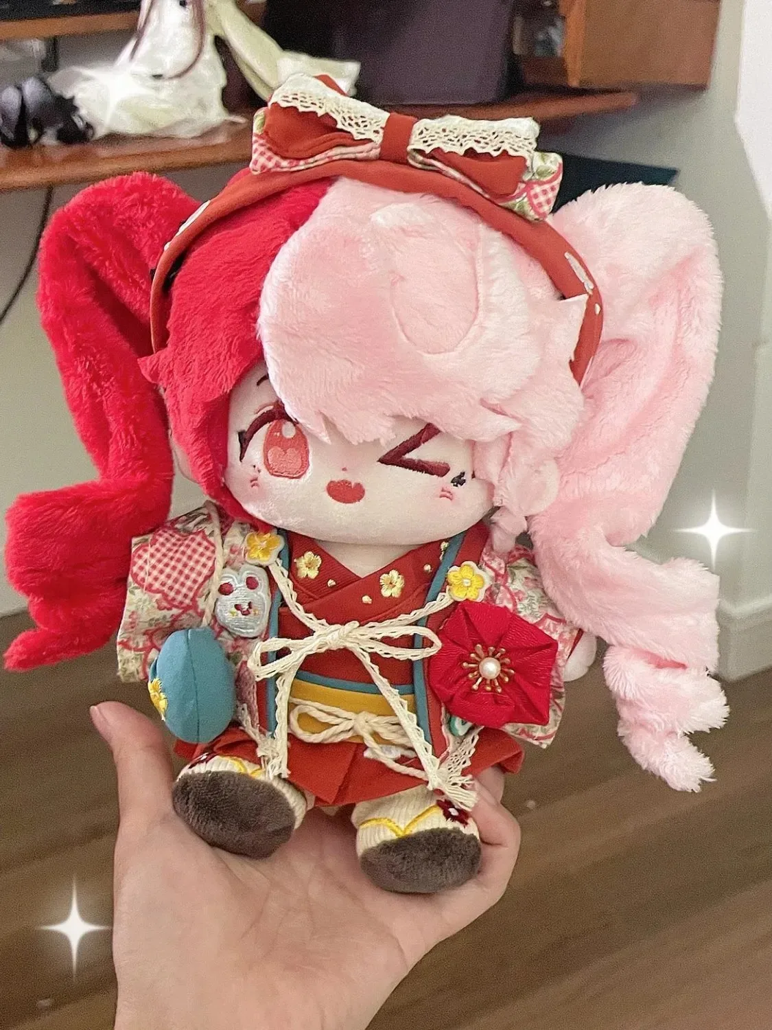 

20 см игра Onmyoji きんょょょめ め Doll Cosplay мультяшная мягкая подушка для смены тела рождественские подарки