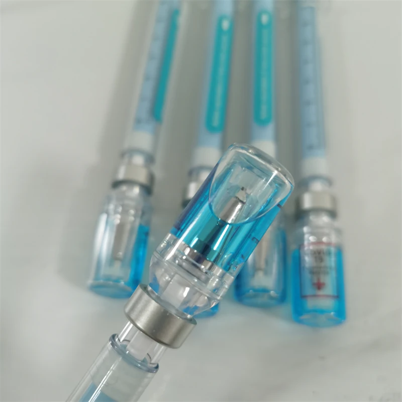 50Pcs Realistic Vaccine Gel Pen Syringe Gel Pen Neutral Pens Water Pens Kawaii Stationery