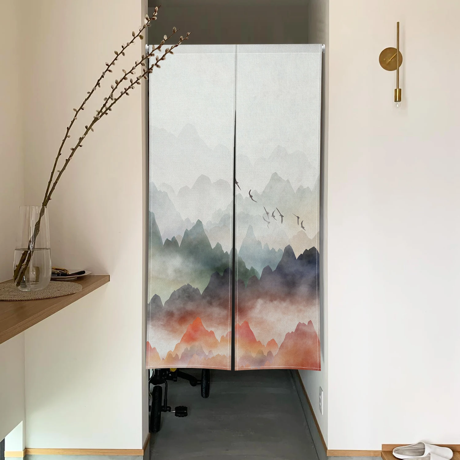 Traditionelle japanische Noren – Noren Curtain Doorway Bewertung und Preis