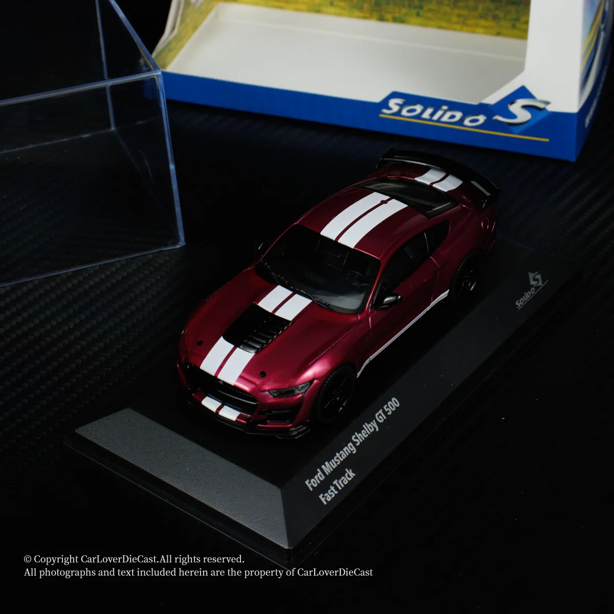 

Solido 1:43 Scale Ford Shelby GT500 S4311510 Alloy Automobile Model Collectible Toy Gift Souvenir Display Ornament