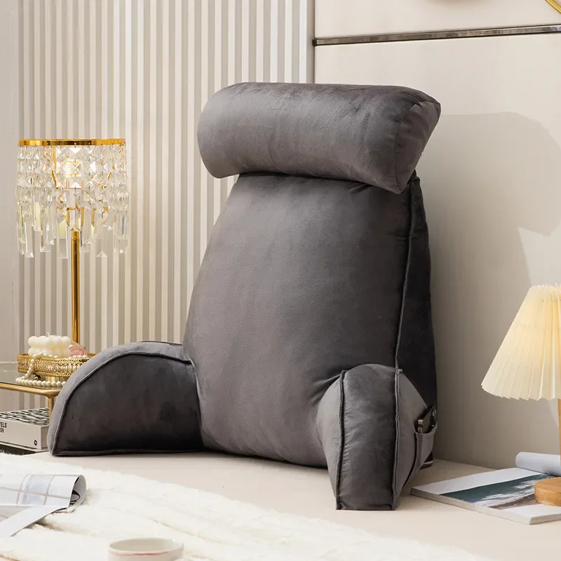 bed reading pillow, large backrest sofa seat waist pillow