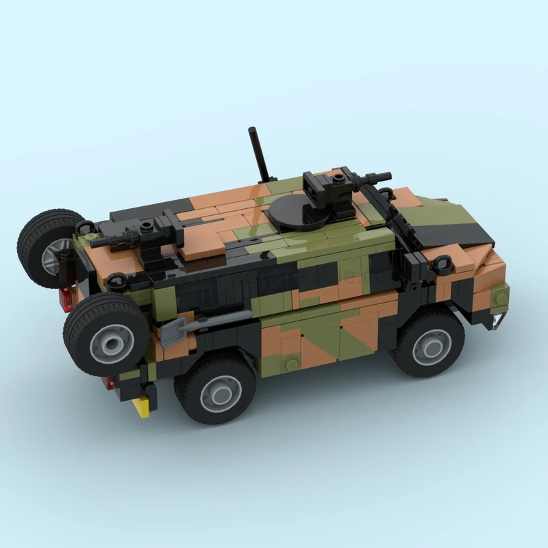 567 قطعة MOC-222570 سلسلة الحرب العسكرية Bushmaster PMV بنة نموذج الطوب مجموعة الهدايا الإبداعية الأولاد لعب للأطفال رائعة