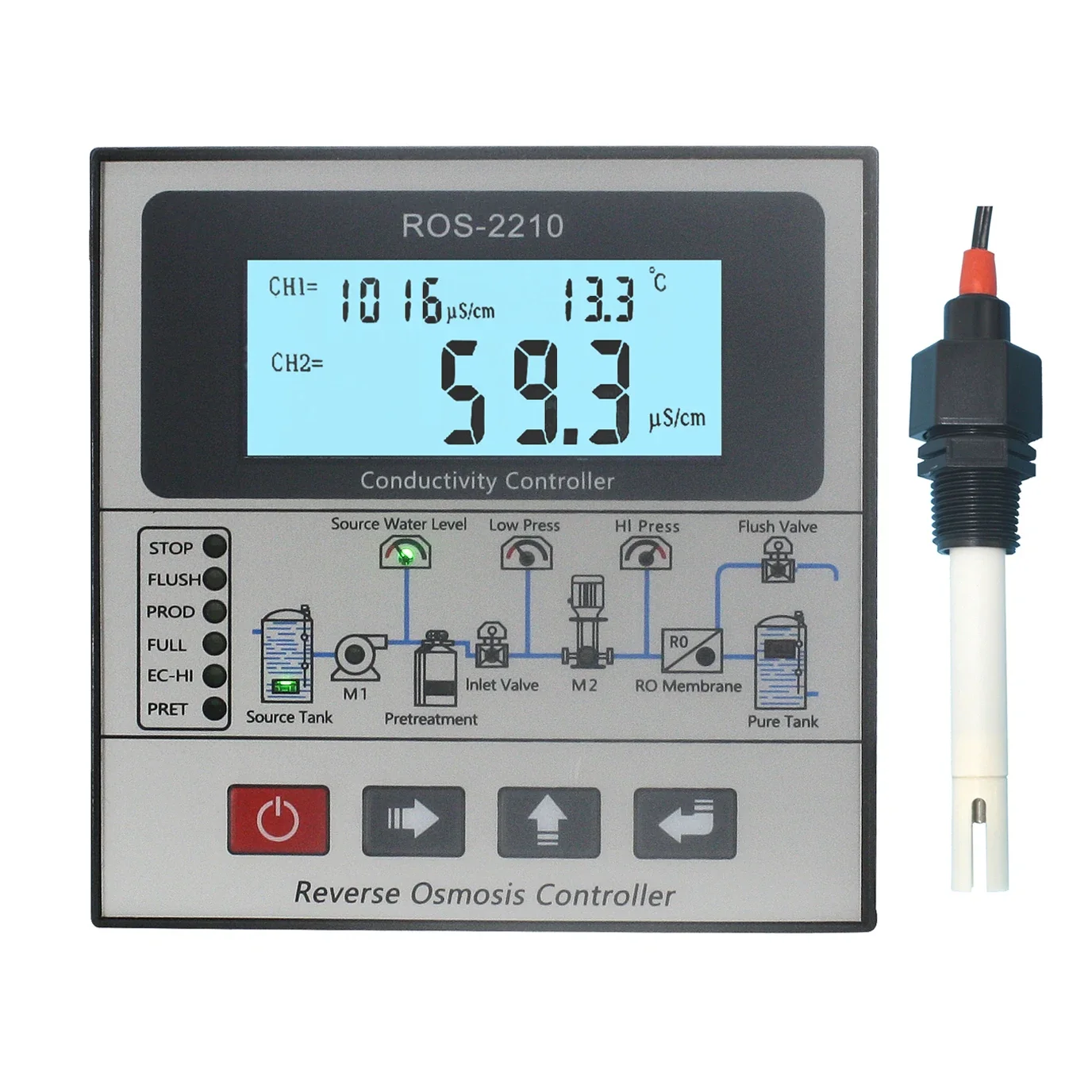 Online for RO Deionized Water Plant Drinking Water System Controller