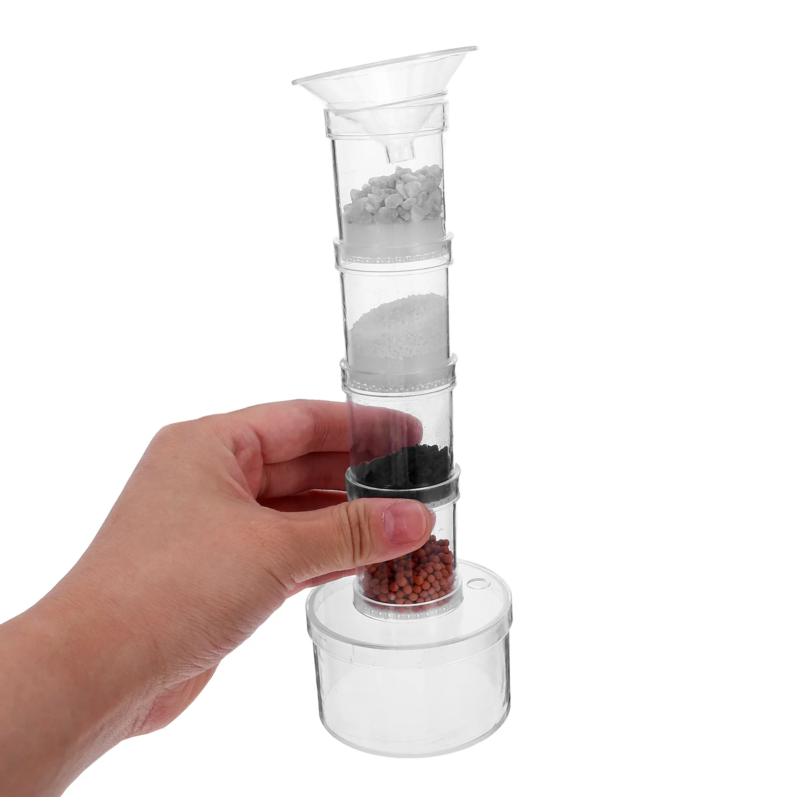 

1 Set Water Filter Diy Kit For Kids Science Experiment Tool Environmental Education Home School Lab Filtration