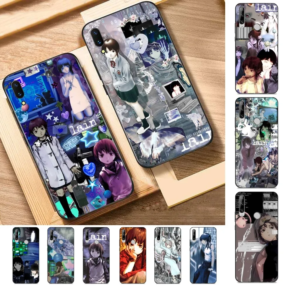 Serial Experiments Lain Phone Case For Huawei Y9 6 7 5 Prime Enjoy 7s 7 8 plus 7a 9e 9plus 8E Lite Psmart Shell