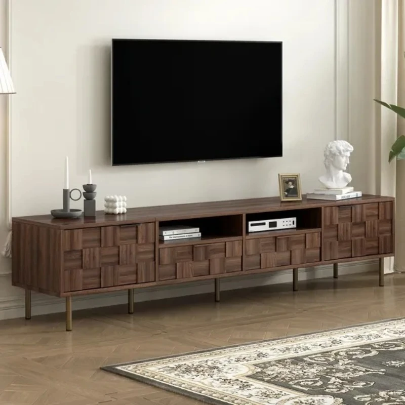 -For Living Tv Furniture Set Floating Fireplace Tv Stand With Wheels Comfor Table De Salon Mobile Room Television Panel Live&