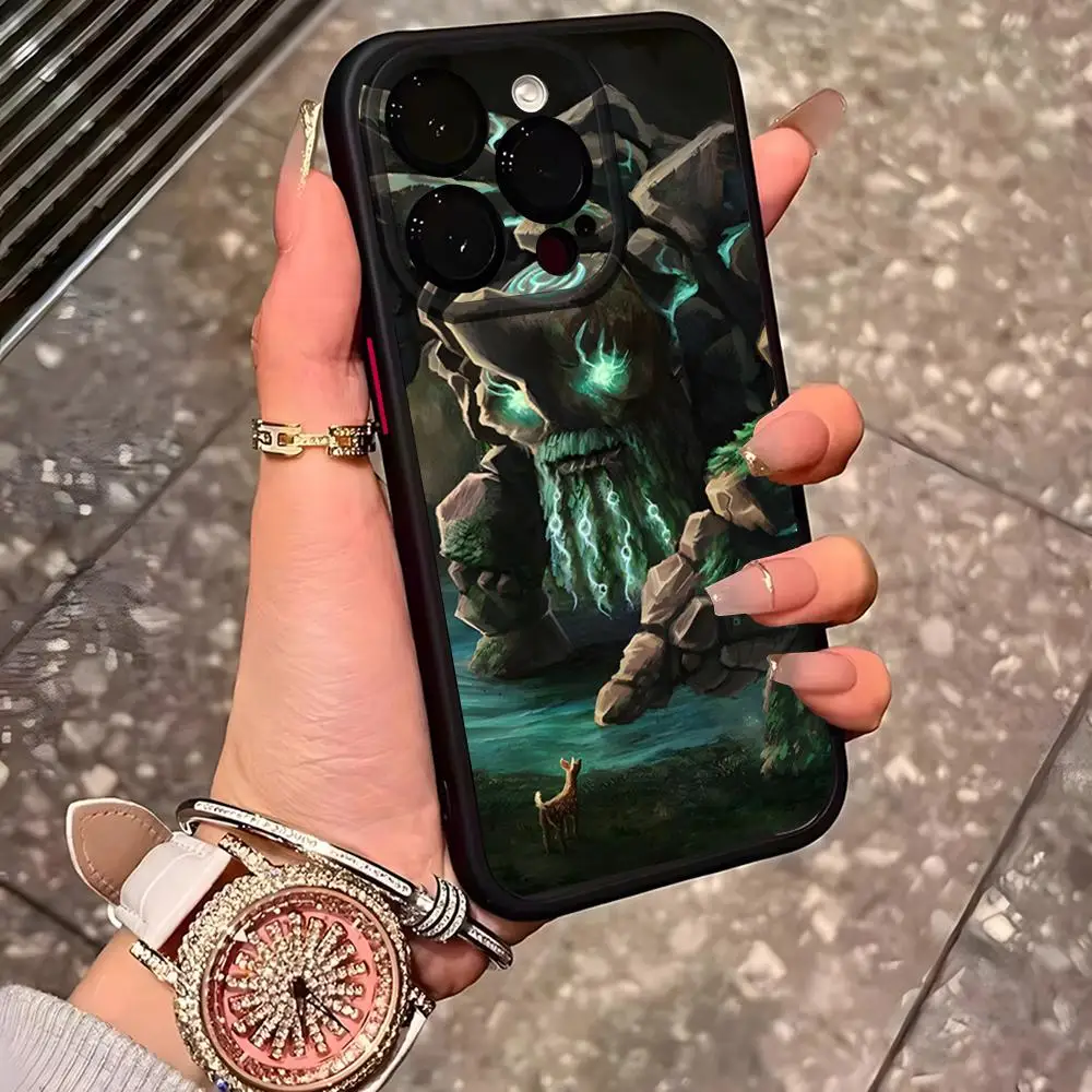 حافظة هاتف Game Dota 2 لهاتف آيفون 15 Pro Max 14 Pro 16Pro Max 13 11 12 Mini Xs X Xr 7 8 Plus Se غطاء خلفي غير لامع