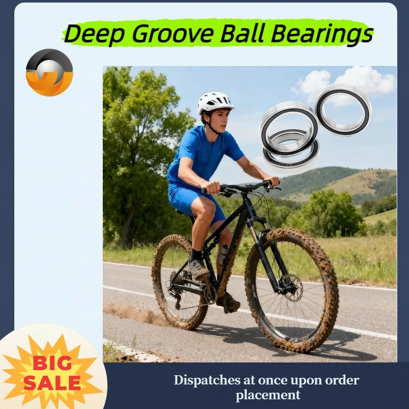 Bicycle Bearing 6900 6901 6902 6903 2RS ABEC-7 Thin Section Deep Groove Ball Bearings 6800 6801 6802 6803 6804 6805 6806 6807 RS