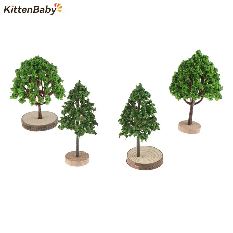 Doll House Flowers Mini Plants Decoration Flower Miniature Bonsai Garden Balcony Doll House Furniture Accessory